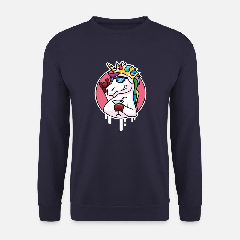 Einhorn party - Unisex Pullover - Navy