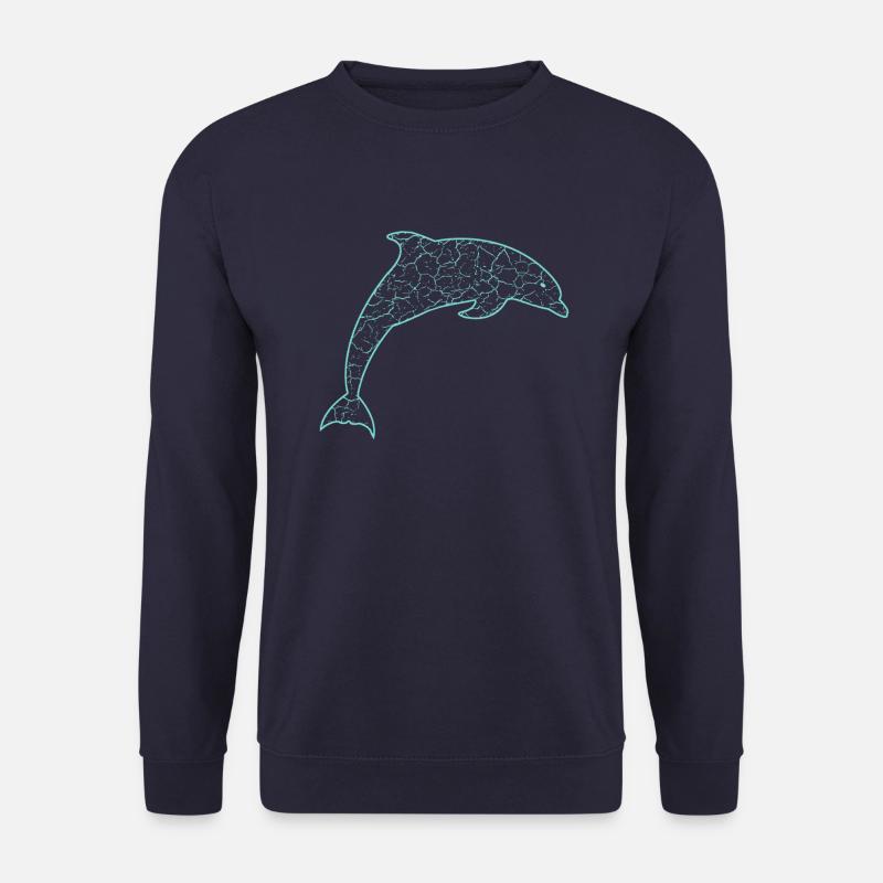 Delfin - Unisex Pullover - Navy