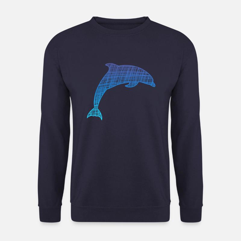 Delfin - Unisex Pullover - Navy