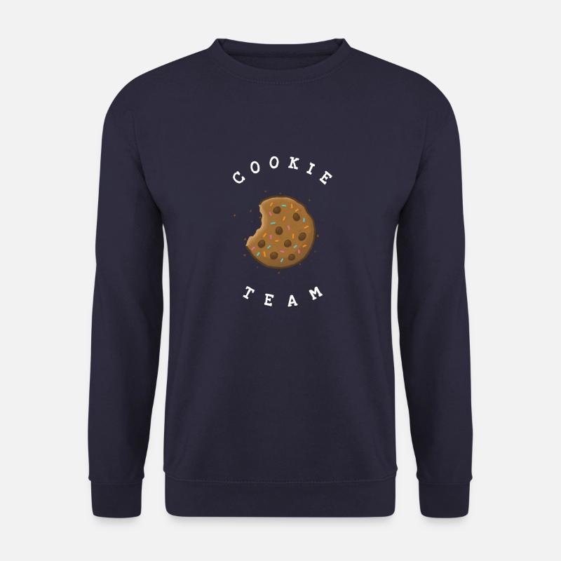 Cookie Team Illustration - Unisex Pullover - Navy