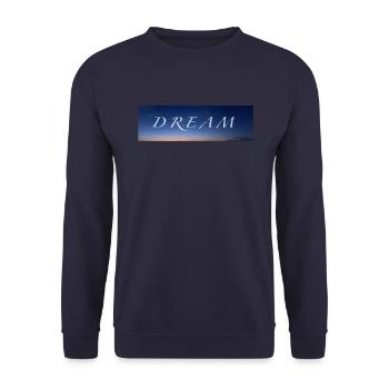 DREAM- Collection - Unisex Pullover - Navy - Vorne - Alina (178cm) & Michal (187cm)