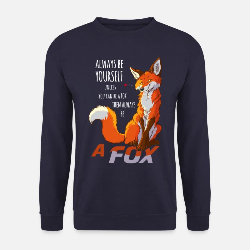 Sei immer du selbst, sei Fuchs - Unisex Pullover - Navy
