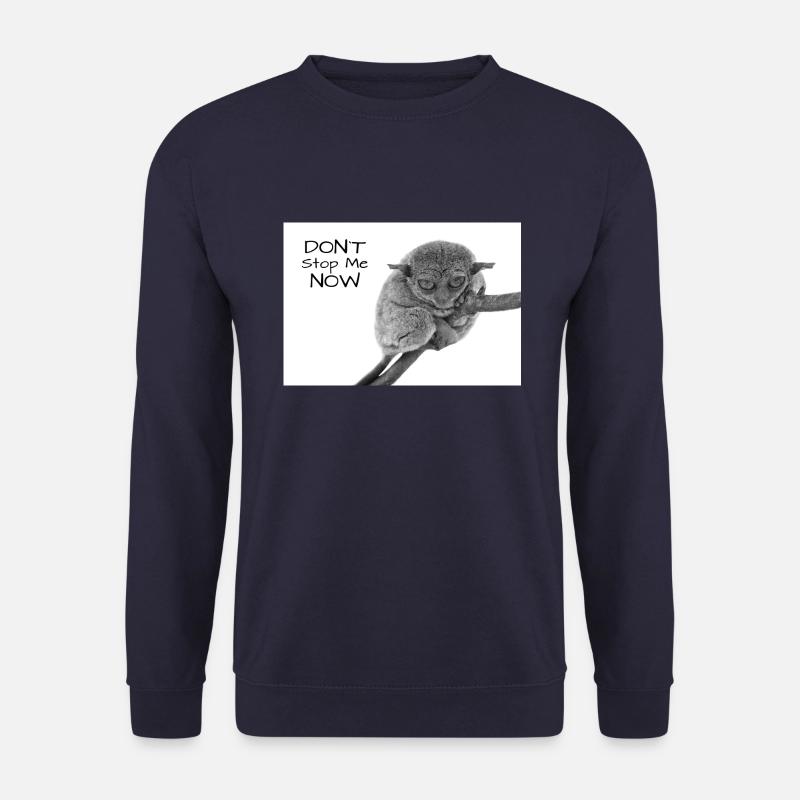 Tarsier Koboldmaki Maki - Unisex Pullover - Navy