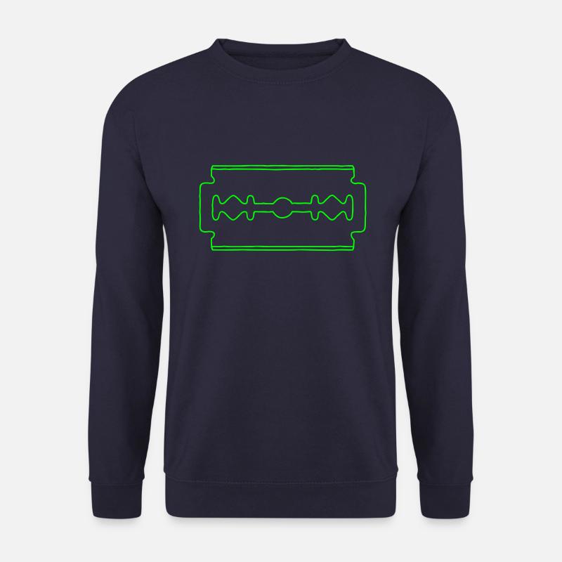 Rasierklinge - Unisex Pullover - Navy
