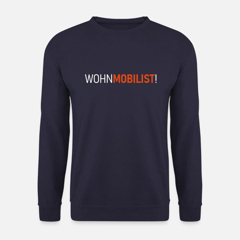 WohnMobilist! - Unisex Pullover - Navy