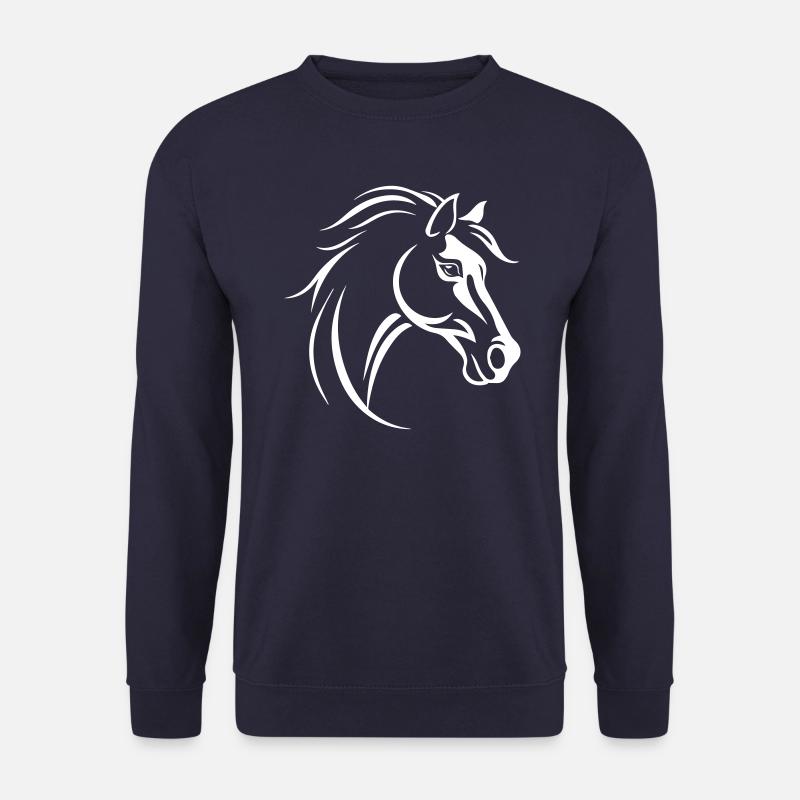 Pferd - Unisex Pullover - Navy