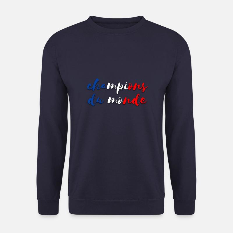 Champions du Monde - Unisex Pullover - Navy
