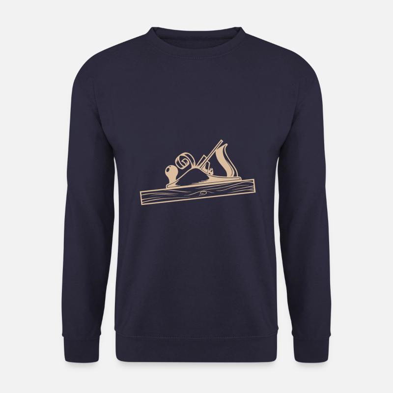 Carpenter Planer Design - Unisex Sweatshirt - navy