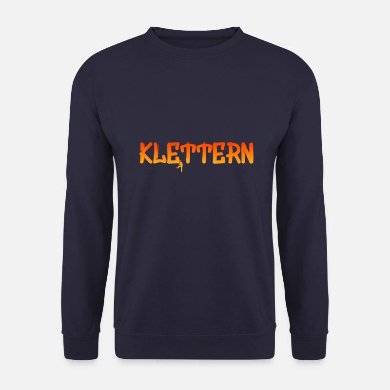 Klettern Climbing - Unisex Pullover - Navy