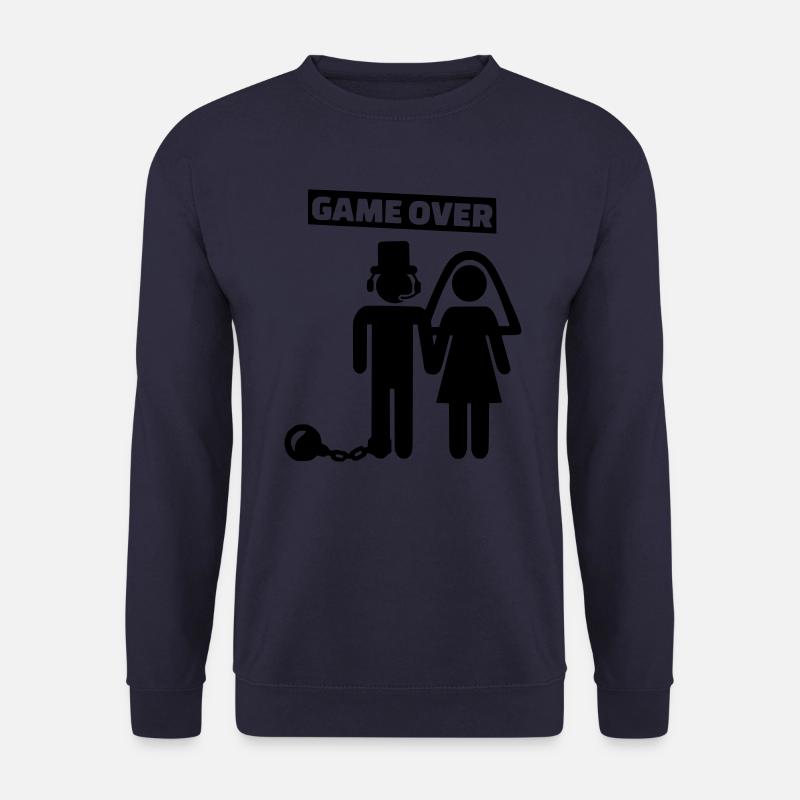 Gamer Heiratet - Unisex Pullover - Navy