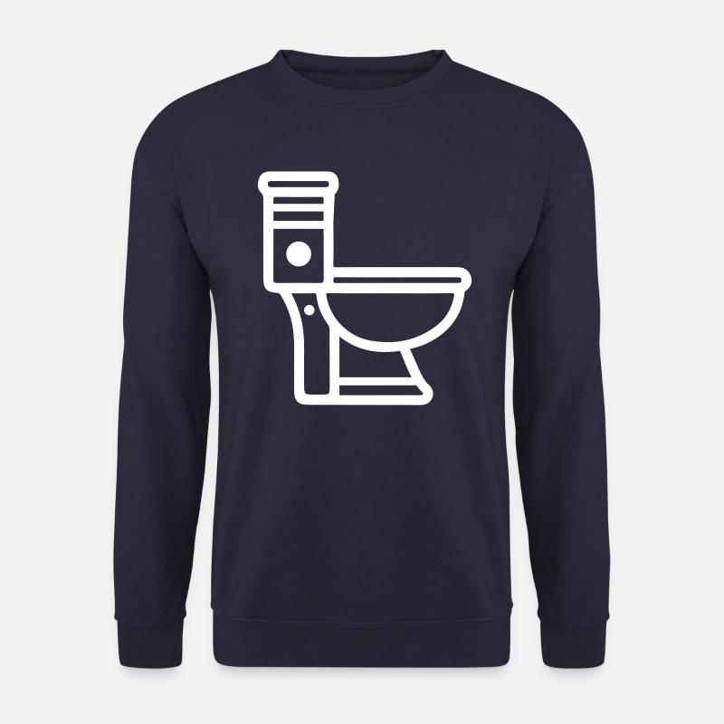 Wc Toilette - Unisex Pullover - Navy