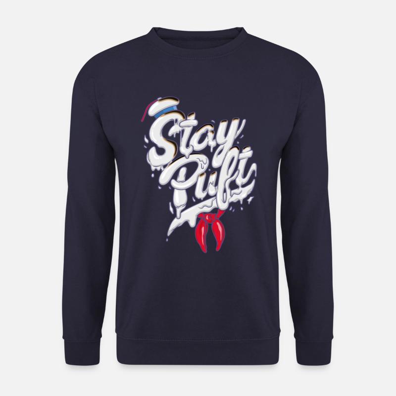 SOS Fantômes Stay Puft Bibendum Chamallow - Sweat-shirt Unisexe - marine
