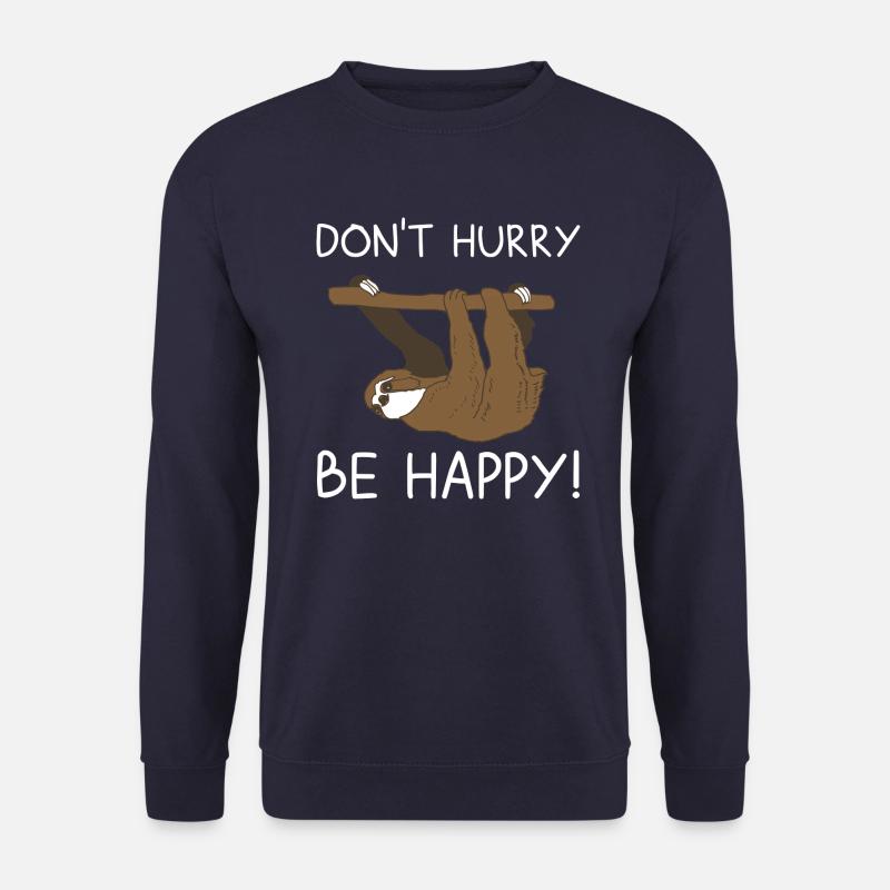sloth - Unisex Sweatshirt - navy
