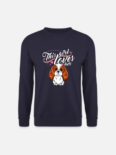 Cavalier Girl 3 - Unisex Sweatshirt - navy