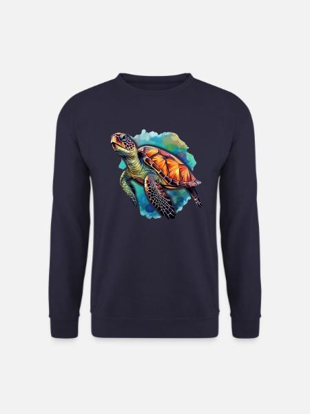 Schildkröte - Unisex Pullover - Navy