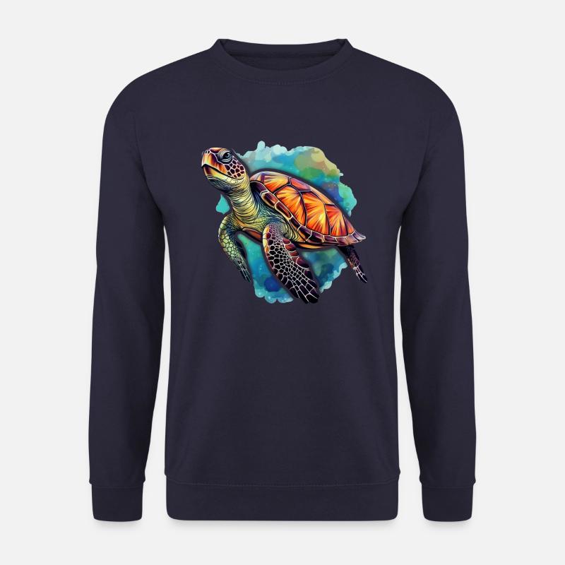 Turtle - Unisex Sweatshirt - navy