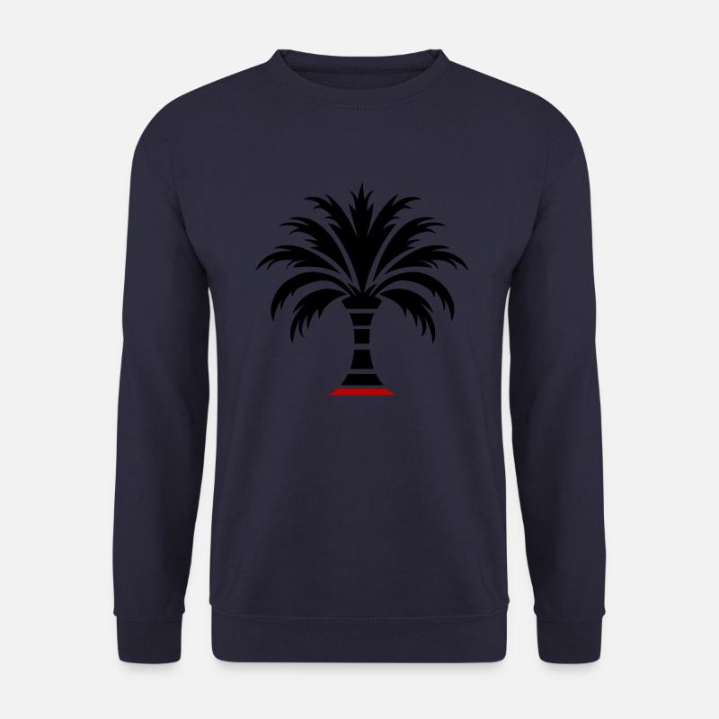 Palme Insel - Unisex Pullover - Navy