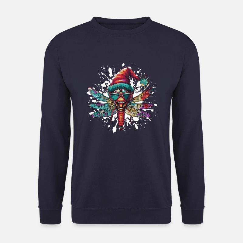 Libelle Weihnachten Lustig - Unisex Pullover - Navy