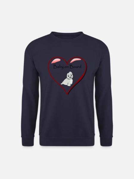 Robe bébé - Sweat-shirt Unisexe - marine