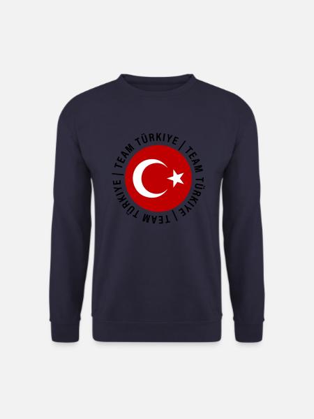 Team Turkey Flag Türkiye - Unisex Sweatshirt - navy