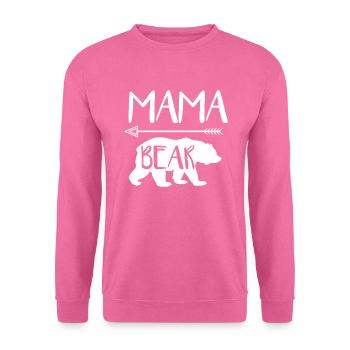 Mama Bear - Unisex Pullover - Pink - Vorne