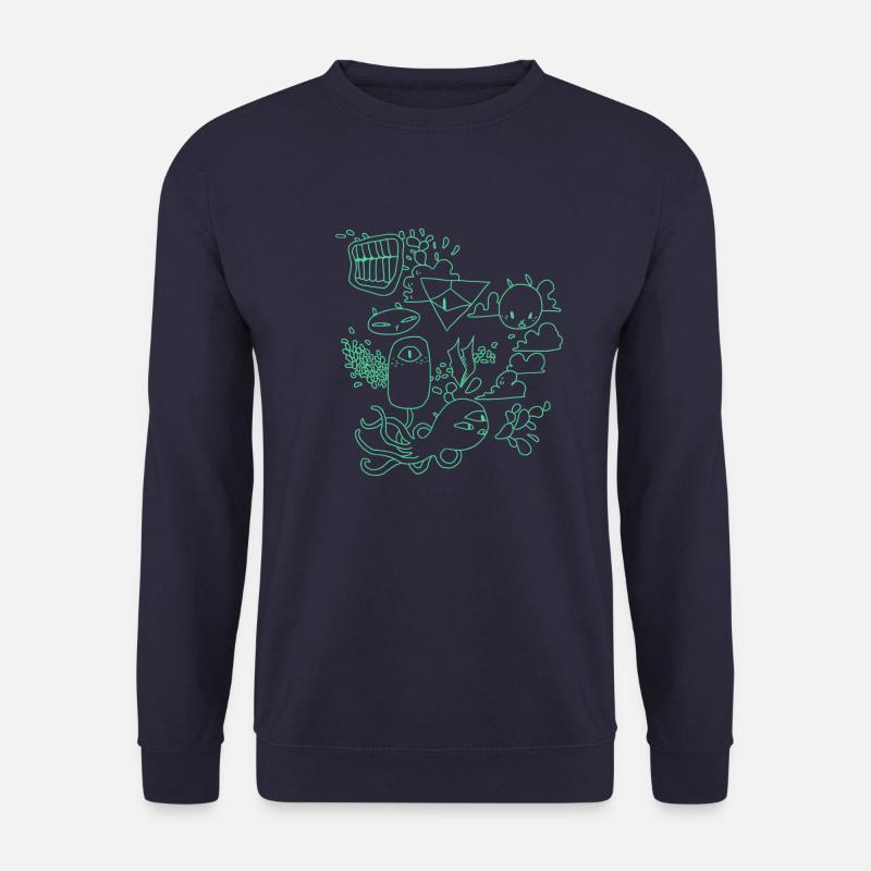 Grumpy Kaninchen - Unisex Pullover - Navy