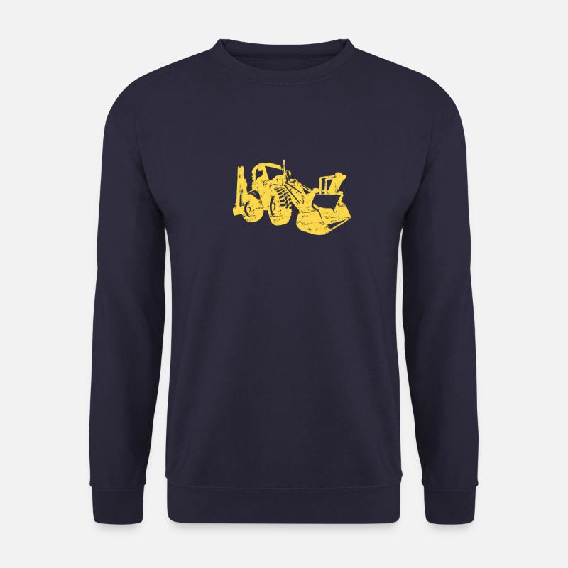Baggerfahrer Radlader Bagger - Unisex Pullover - Navy