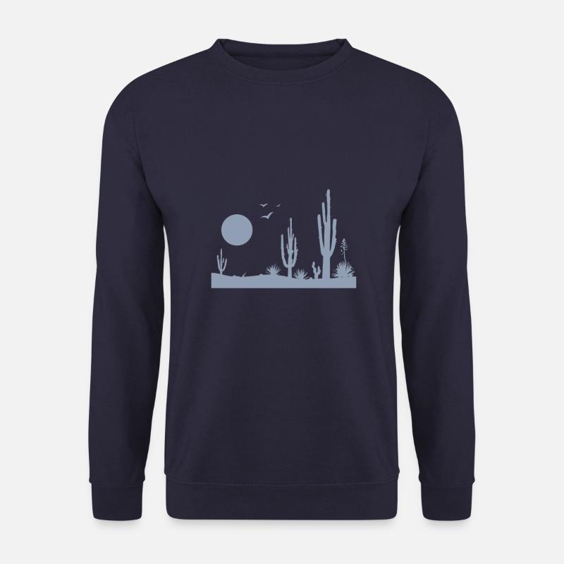 Wüste Wüstenlandschaft - Unisex Pullover - Navy