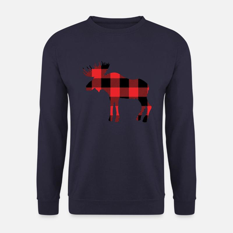 Moose - Unisex Sweatshirt - navy