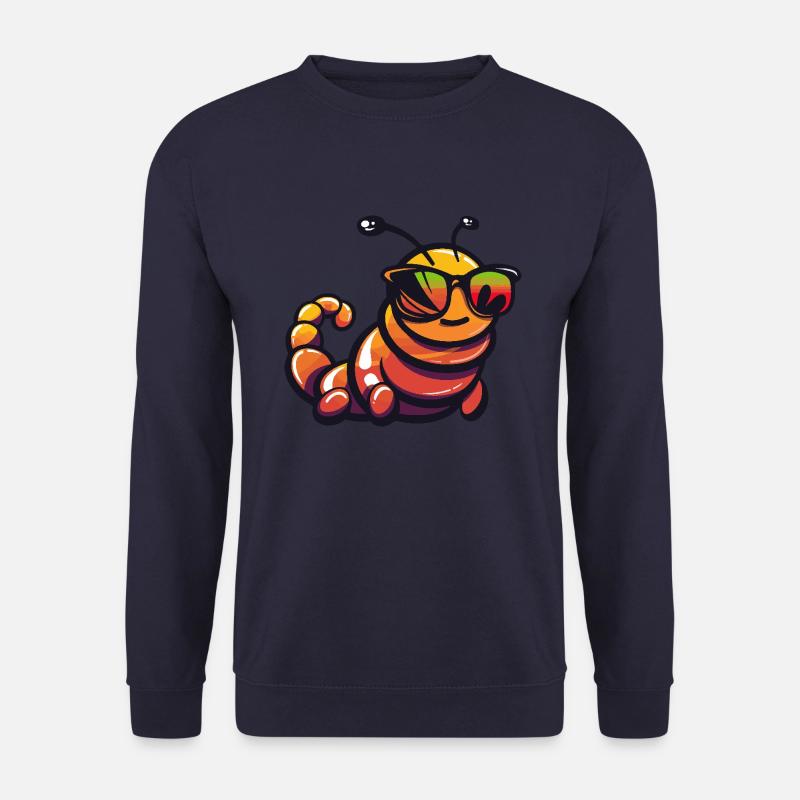 Wurm Cool Comic - Unisex Pullover - Navy