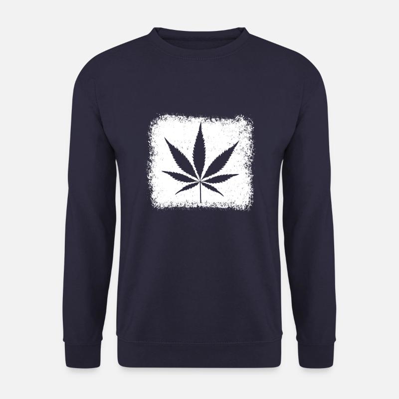 Kiffen Weed Ganja - Unisex Pullover - Navy