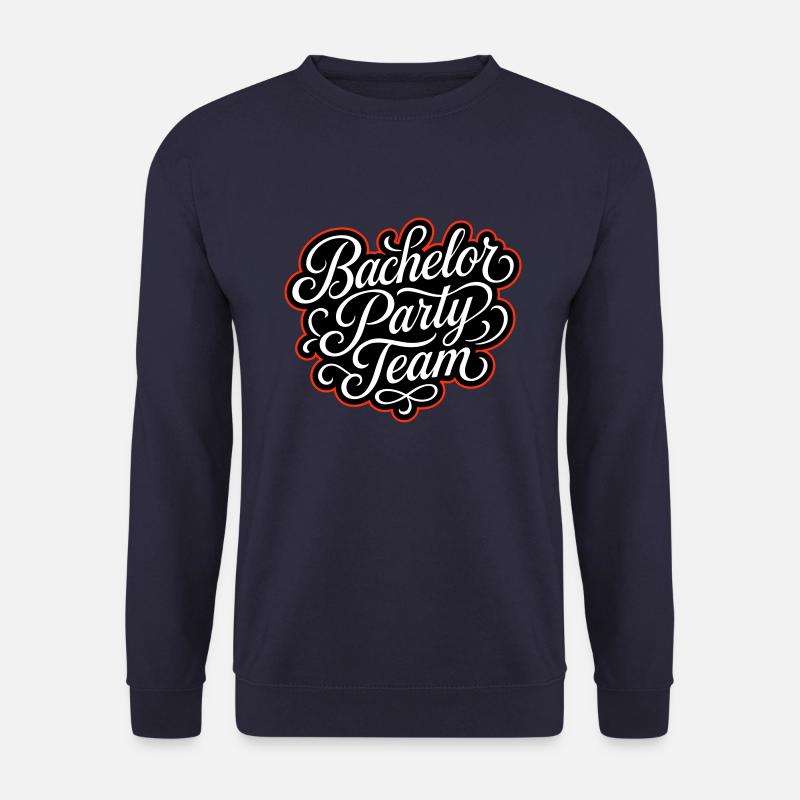 Bachelor Party Team - Unisex Sweatshirt - navy