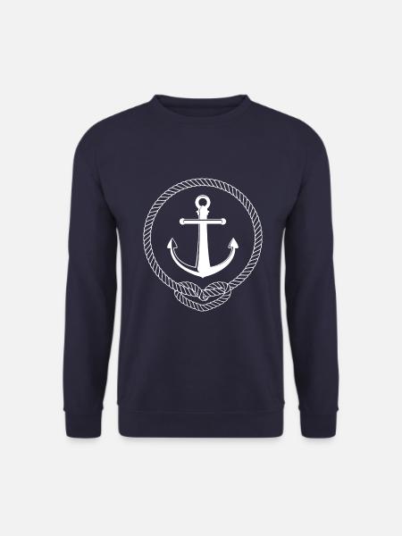 Ancre - Anchor - Maritim - Nautik - Sweat-shirt Unisexe - marine
