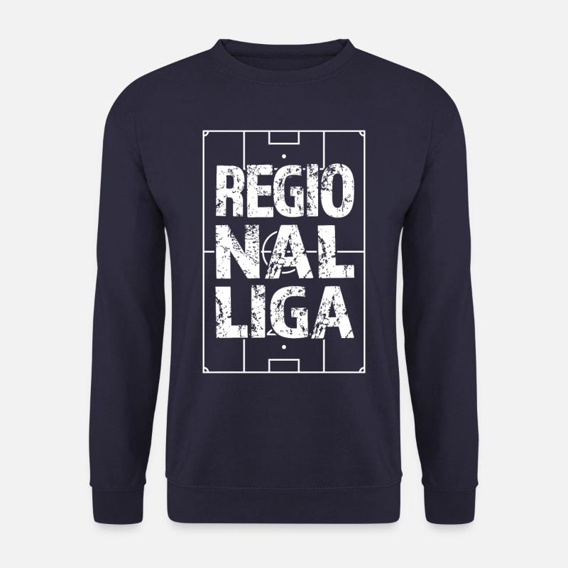 REGIONALLIGA im Fußballfeld - Unisex Pullover - Navy