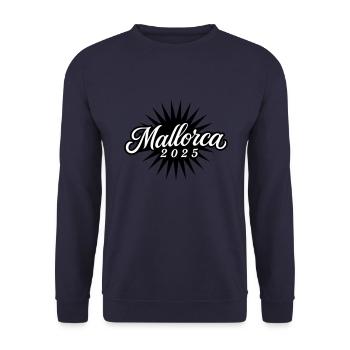 Mallorca 2025 - Unisex Pullover - Navy - Vorne - Alina (178cm) & Michal (187cm)