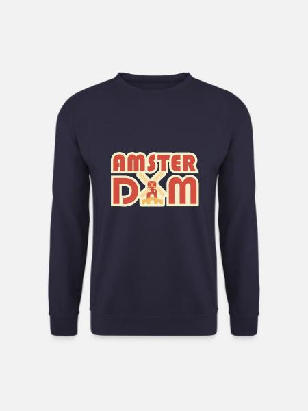 Travel Amsterdam - Unisex Sweatshirt - navy