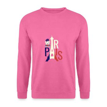 City Of Romance - Unisex Sweatshirt - pink - Front