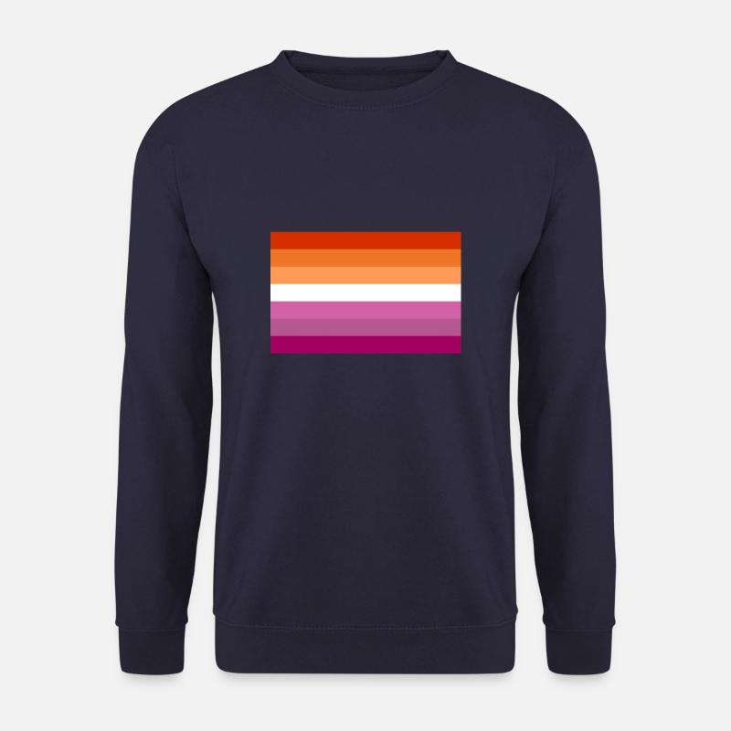 Pride Lesbian Lesbian Flag CSD Parade - Unisex Sweatshirt - navy