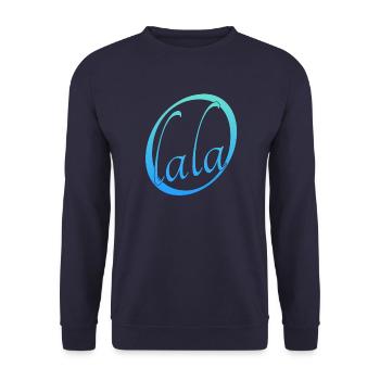 O lala - Unisex Pullover - Navy - Vorne - Alina (178cm) & Michal (187cm)