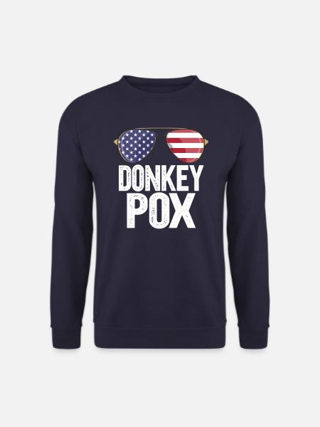 Donkey Pox - Unisex Sweatshirt - navy