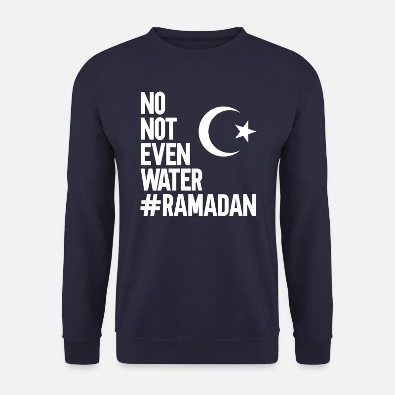 Nein nicht einmal Wasser Ramadan - Unisex Pullover - Navy