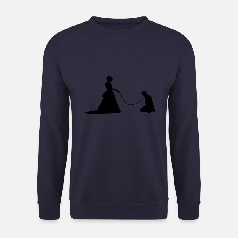 Ehepaar Hochzeit Lustig - Unisex Pullover - Navy