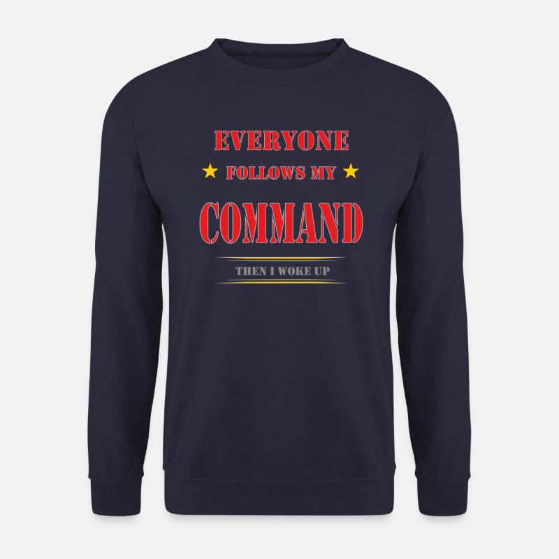 MY COMMAND - Unisex Pullover - Navy