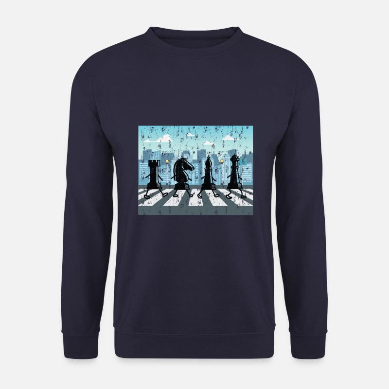 Échecs d’échecs - Sweat-shirt Unisexe - marine