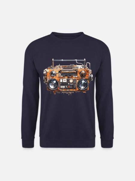 Boom box - Unisex Sweatshirt - navy