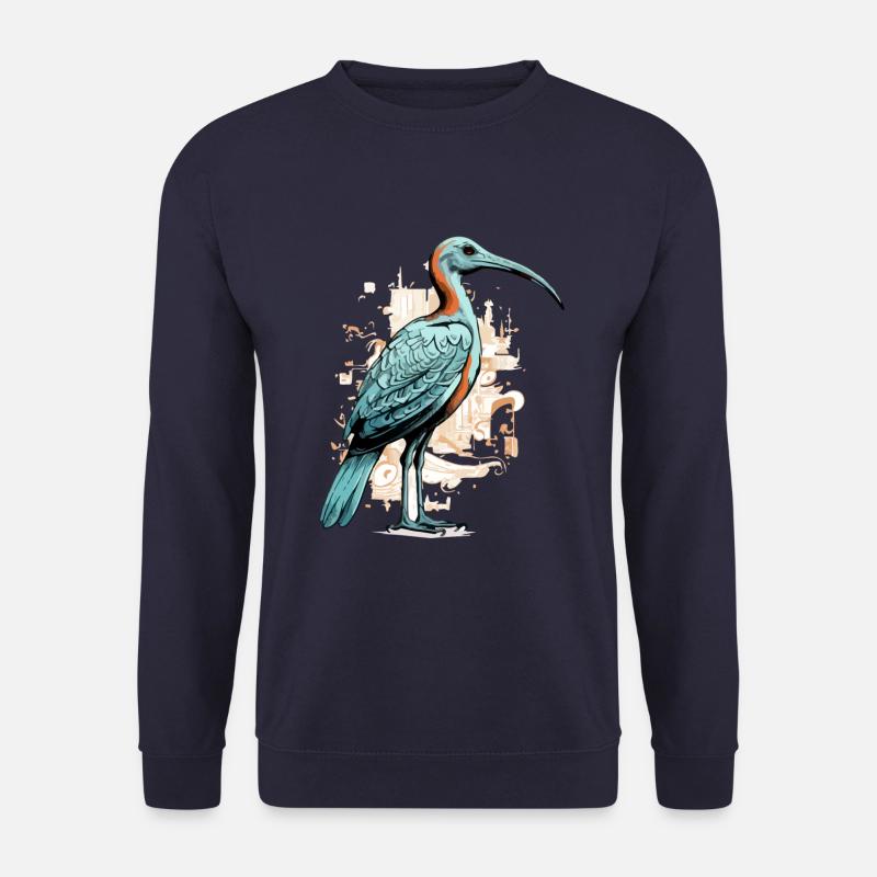 Gib le Ibis sacré - Sweat-shirt Unisexe - marine