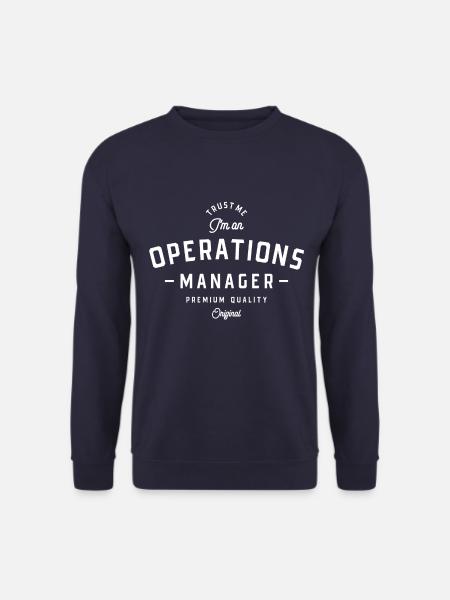 Operations Manager - Unisex Sweatshirt - navy