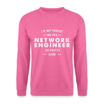 Network Engineer - Unisex Sweatshirt - pink - Front