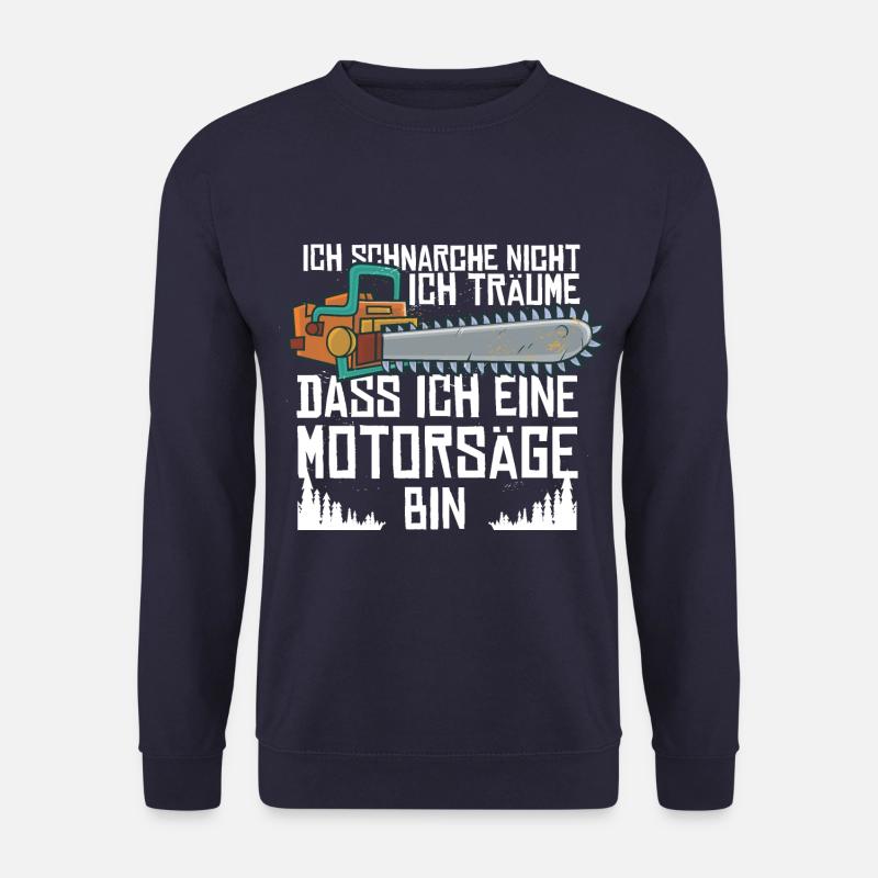 Kettensäge - Unisex Pullover - Navy