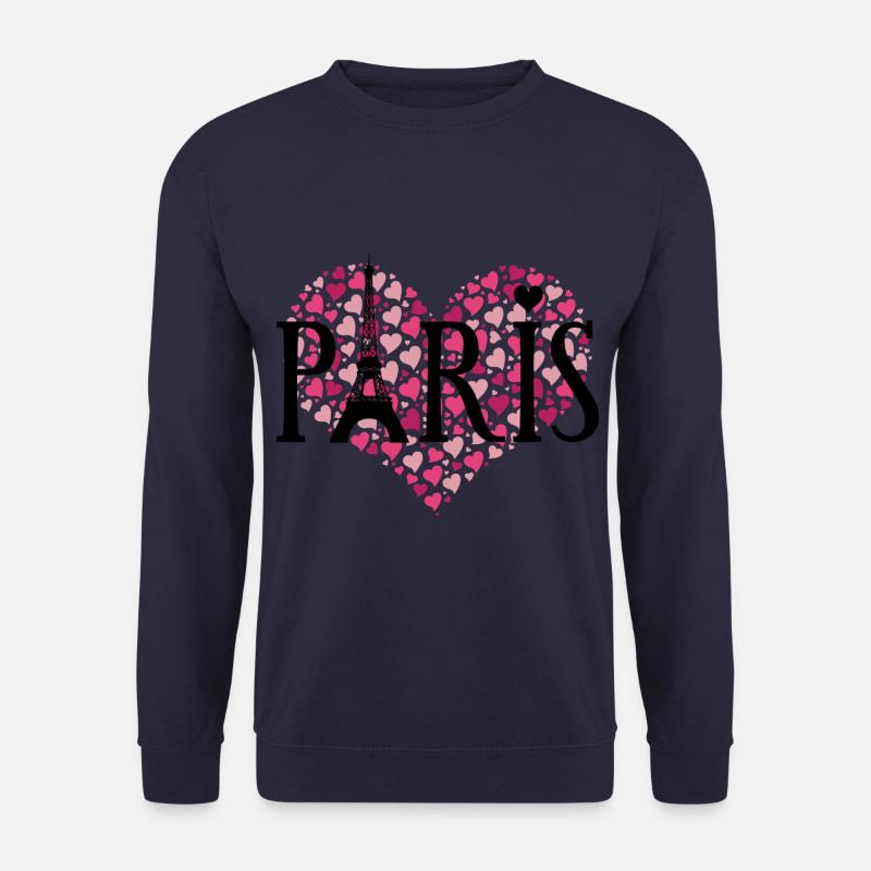 ICH LIEBE PARIS - Unisex Pullover - Navy
